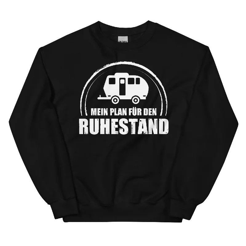 Mein Plan Fur Den Ruhestand 2 - Sweatshirt (Unisex) Hoodie with Hem Ribbing Snug Secure Mein Plan Fur Den Ruhestand 2 - Sweatshirt (Unisex) Hoodie with Hem Ribbing Snug Secure