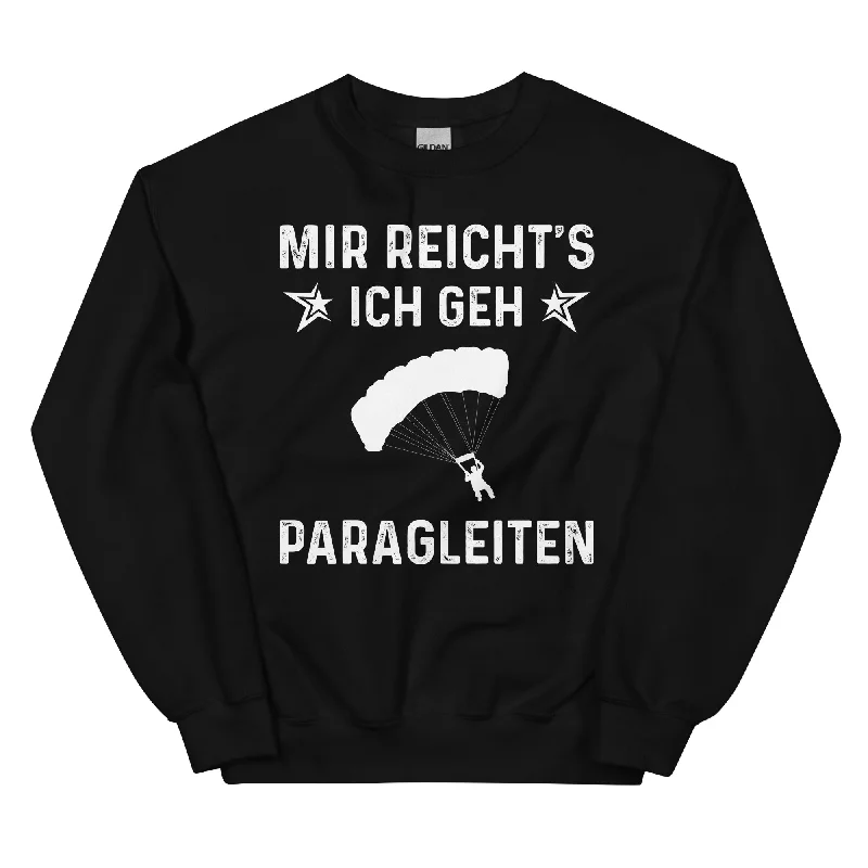 Mir Reicht's Ich Gen Paragleiten - Sweatshirt (Unisex) Hoodie with Hood Adjustable Protection Mir Reicht's Ich Gen Paragleiten - Sweatshirt (Unisex) Hoodie with Hood Adjustable Protection
