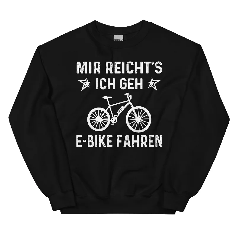 Mir Reicht's Ich Gen E-Bike Fahren - Sweatshirt (Unisex) Hoodie with Emblem Brand Identity Mir Reicht's Ich Gen E-Bike Fahren - Sweatshirt (Unisex) Hoodie with Emblem Brand Identity