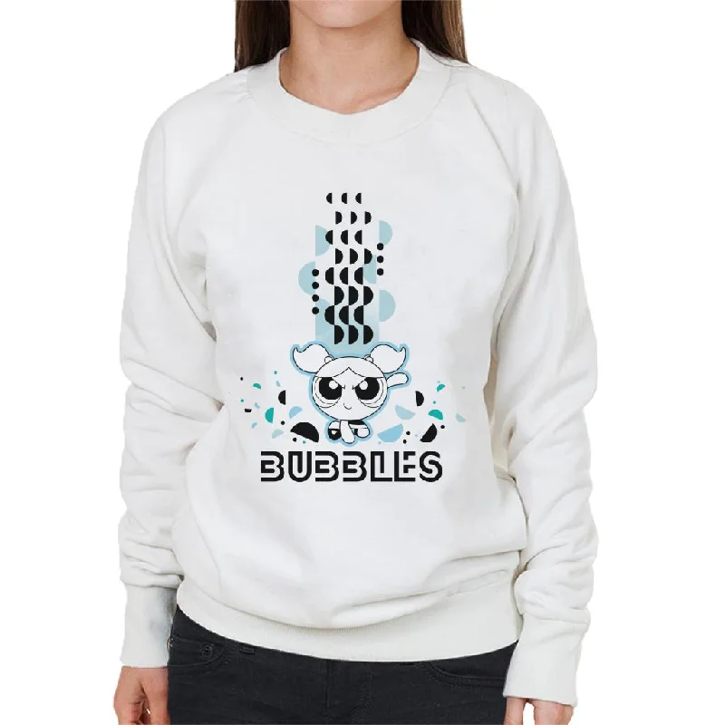 Powerpuff Girls Bubbles Abstract Circle Art Women's Sweatshirt Hoodie with Hem Fringe Bohemian Relaxed Powerpuff Girls Bubbles Abstract Circle Art Women's Sweatshirt Hoodie with Hem Fringe Bohemian Relaxed