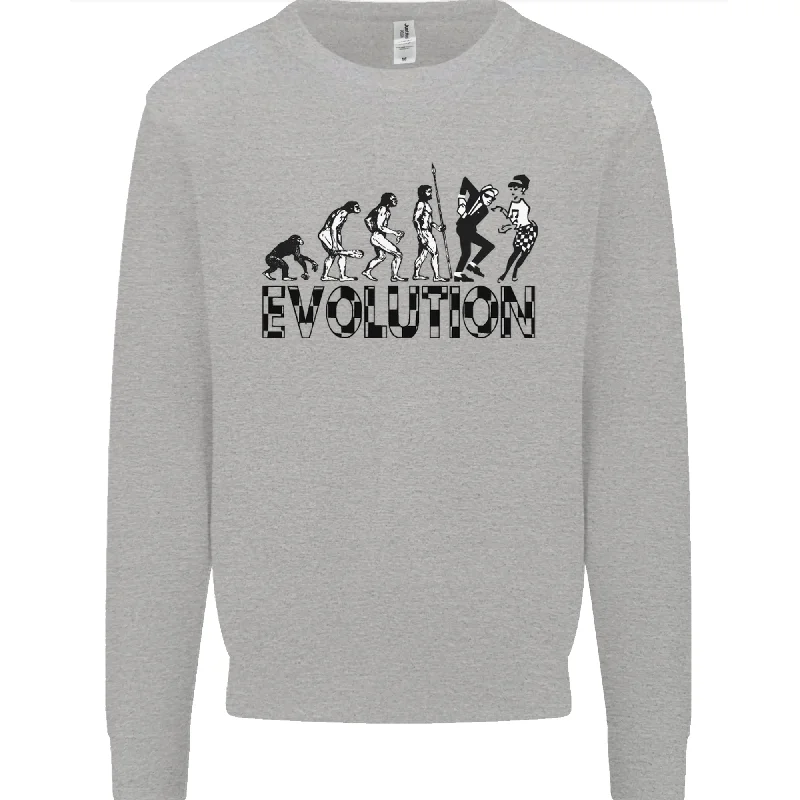 2 Tone Evolution Music 2Tone SKA Mens Sweatshirt Jumper Hoodie with Snap Buttons Easy Quick 2 Tone Evolution Music 2Tone SKA Mens Sweatshirt Jumper Hoodie with Snap Buttons Easy Quick