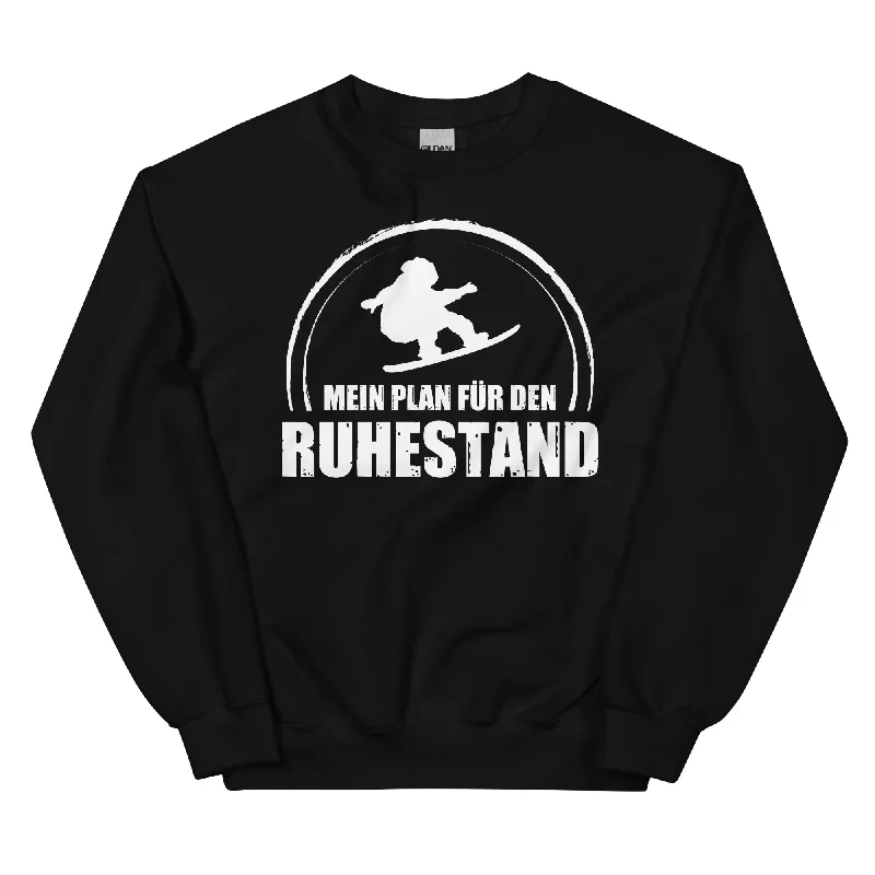 Mein Plan Fur Den Ruhestand - Sweatshirt (Unisex) Hoodie with Magnetic Closure Innovative Modern Mein Plan Fur Den Ruhestand - Sweatshirt (Unisex) Hoodie with Magnetic Closure Innovative Modern