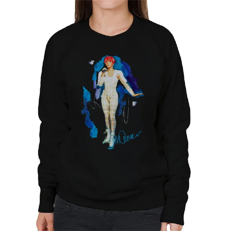 Sidney Maurer Original Portrait Of Rihanna Cut Out Outfit Women's Sweatshirt Hoodie with Oversized Fit Loose Comfortable Sidney Maurer Original Portrait Of Rihanna Cut Out Outfit Women's Sweatshirt Hoodie with Oversized Fit Loose Comfortable
