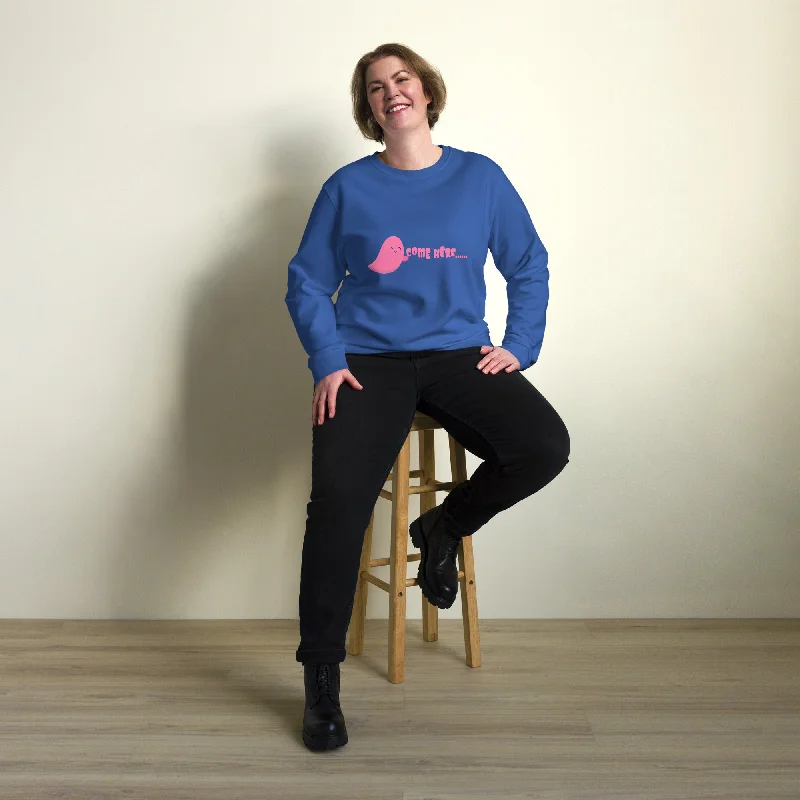 Come Here Halloween Graphic Women Organic Sweatshirt Hoodie with V-Neck Classic Versatile Come Here Halloween Graphic Women Organic Sweatshirt Hoodie with V-Neck Classic Versatile