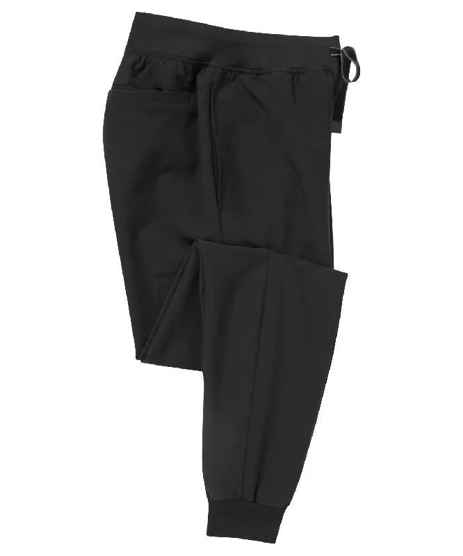 Black - Women’s 'Energized' Onna-stretch jogger pants Relaxed Fit Trousers