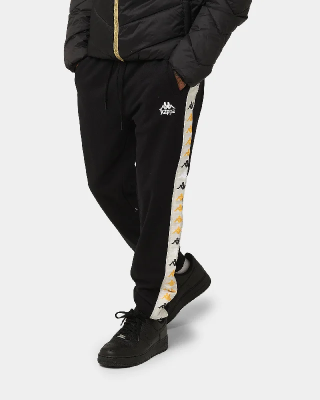 Kappa 222 Banda Alanz Pants Black Smoke/Grey Classic Stretch Pants