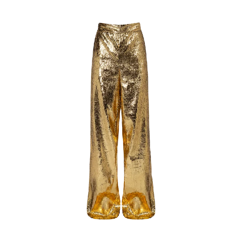 Redeem Sequined Pants Relaxed Linen Pants