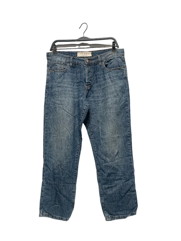 MARNI/Straight Pants/27/Stripe/Denim/BLU/Denim Edition Lining Stripe Comfortable Cargo Pants MARNI/Straight Pants/27/Stripe/Denim/BLU/Denim Edition Lining Stripe Comfortable Cargo Pants