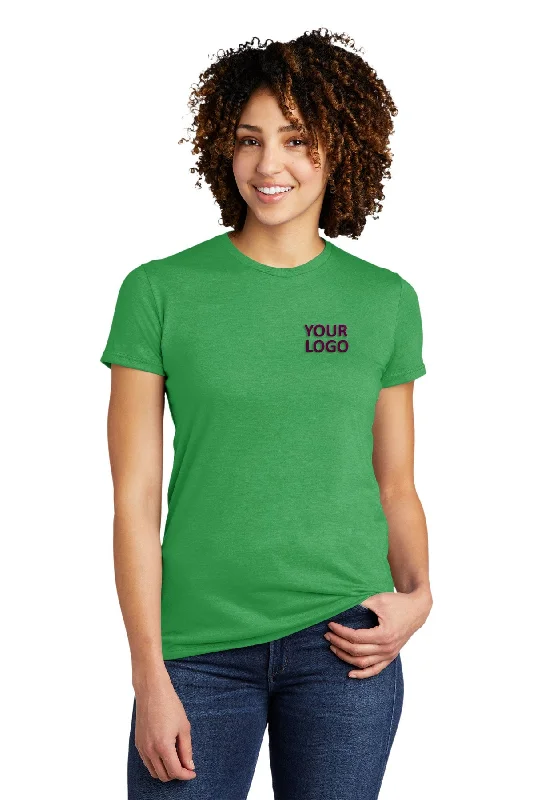 Allmade Women's Tri-Blend Branded Tee, Enviro Green Cozy Warm Stylish