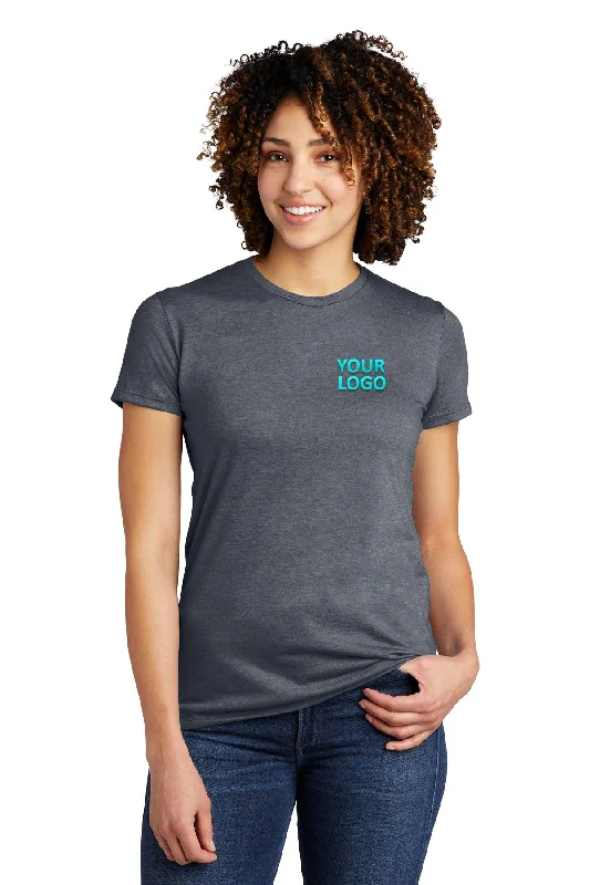Allmade Women's Tri-Blend Branded Tee, Rebel Blue Oversized T-Shirt Spandex breathable Allmade Women's Tri-Blend Branded Tee, Rebel Blue Oversized T-Shirt Spandex breathable