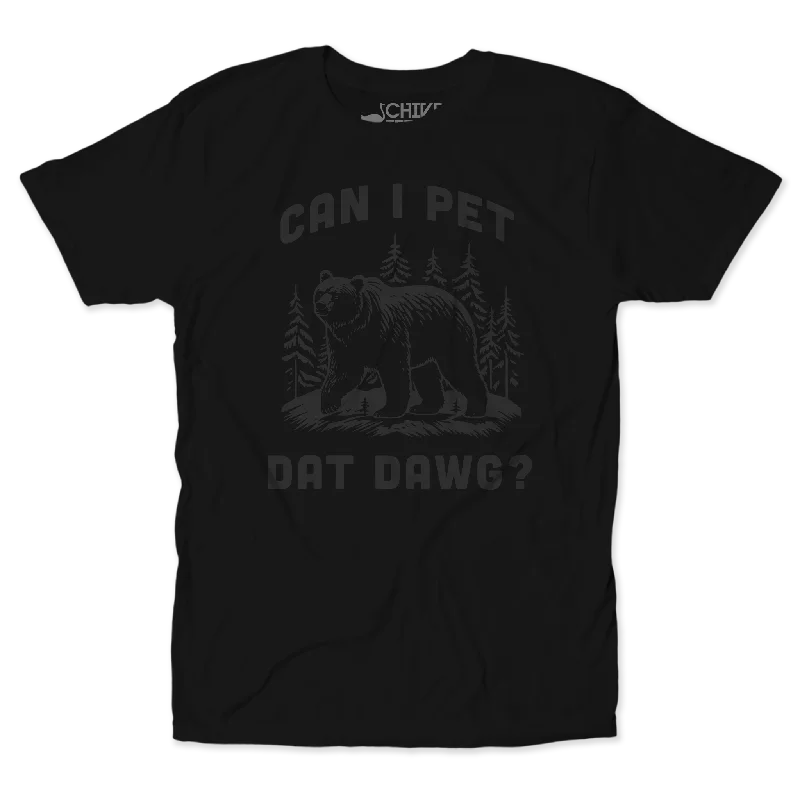 Dat Dawg Blackout Tee Welt Pockets Slit Pockets Flap Pockets