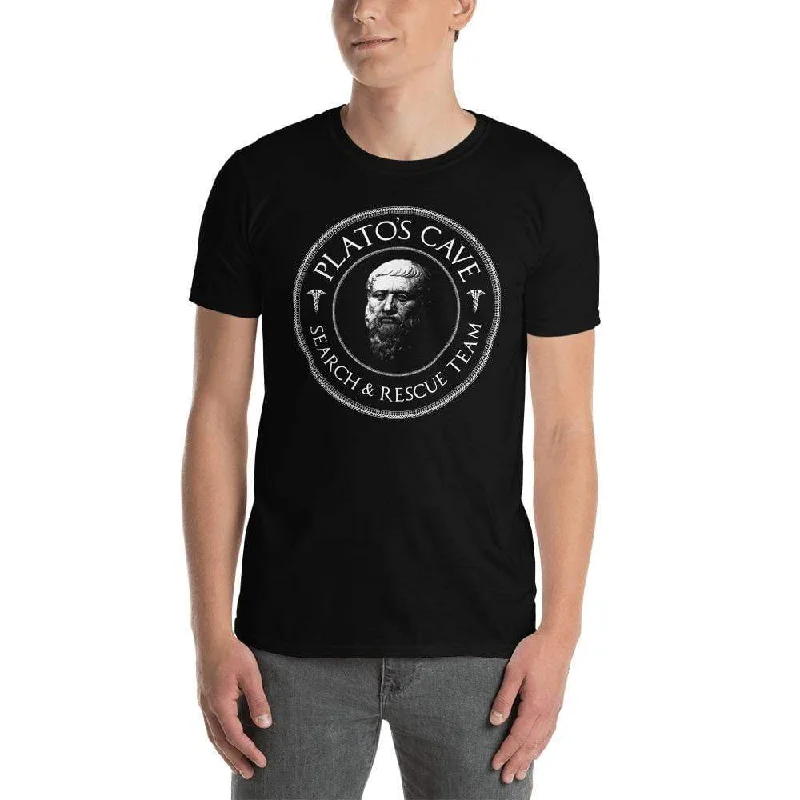 Plato's Cave Search and Rescue Team - Premium T-Shirt Collared Crew Neck Turtle Neck Plato's Cave Search and Rescue Team - Premium T-Shirt Collared Crew Neck Turtle Neck