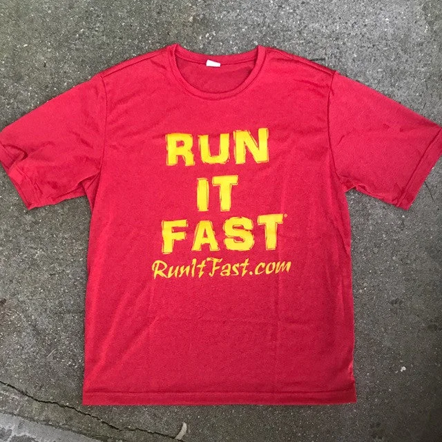 Run It Fast® Women's Scarlet Heather Tech Shirt Welt Pockets Slit Pockets Flap Pockets Run It Fast® Women's Scarlet Heather Tech Shirt Welt Pockets Slit Pockets Flap Pockets