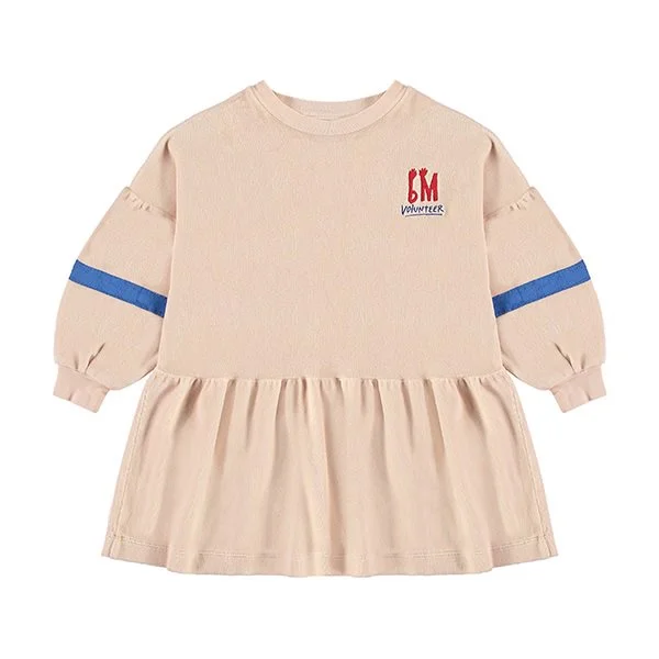 BONMOT PINK VELVET DRESS