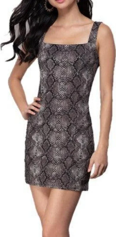 Juniors Snakeskin Dress