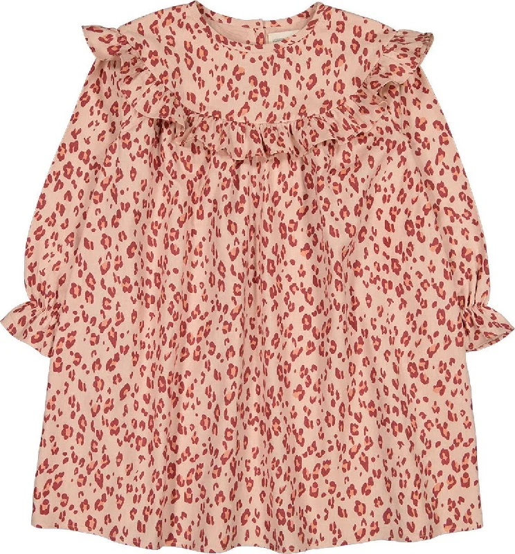 LOUIS LOUISE PINK LEOPARD PASCALINA DRESS