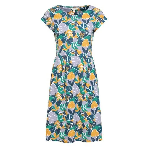 Mountain Warehouse Womens/Ladies Sorrento Leaves UV Protection Skater Dress