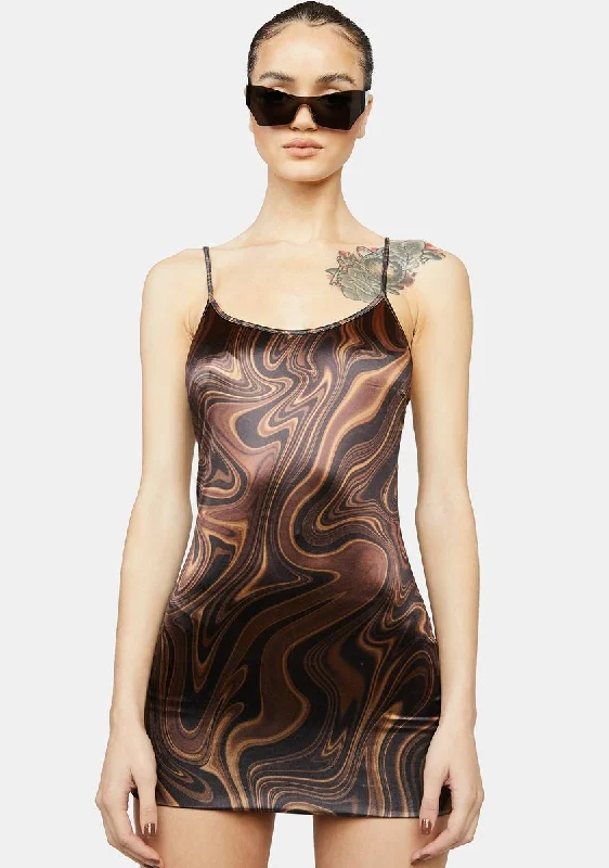 Lost In Your Eyes Mini Dress Trendy Mesh Mini Dress
