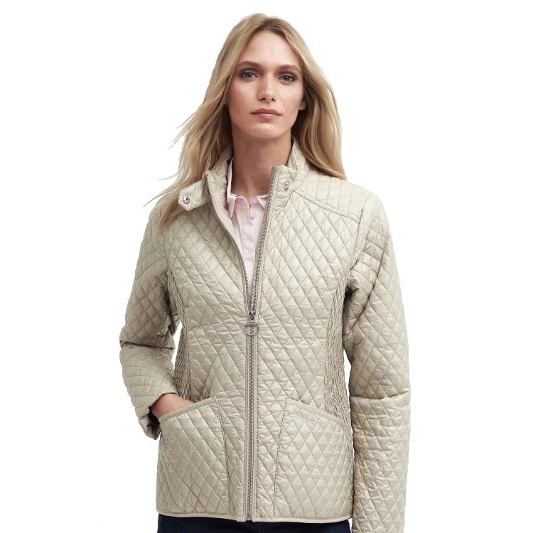 Barbour Ladies Swallow Quilt Jacket - Light Sand Notch Collar Jacket Peter Pan Collar Jacket Cowl Neck Jacket Barbour Ladies Swallow Quilt Jacket - Light Sand Notch Collar Jacket Peter Pan Collar Jacket Cowl Neck Jacket