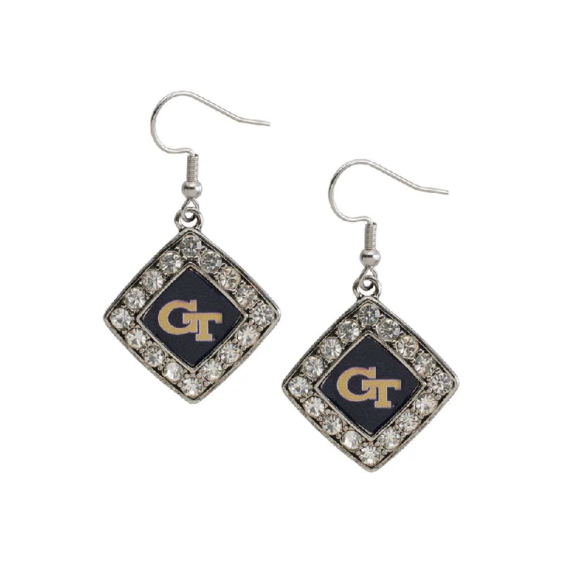 Georgia Tech Yellow Jackets Diamond Crystal Earrings Insulated Jacket Fitted Jacket Loose Jacket Georgia Tech Yellow Jackets Diamond Crystal Earrings Insulated Jacket Fitted Jacket Loose Jacket