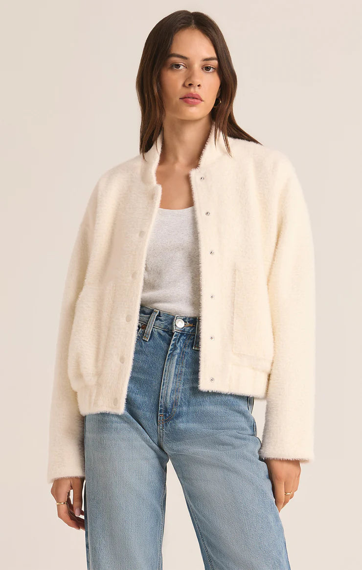 Z SUPPLY Lex Sweater Knit Bomber Jacket Collared Jacket Crew Neck Jacket Turtle Neck Jacket Z SUPPLY Lex Sweater Knit Bomber Jacket Collared Jacket Crew Neck Jacket Turtle Neck Jacket