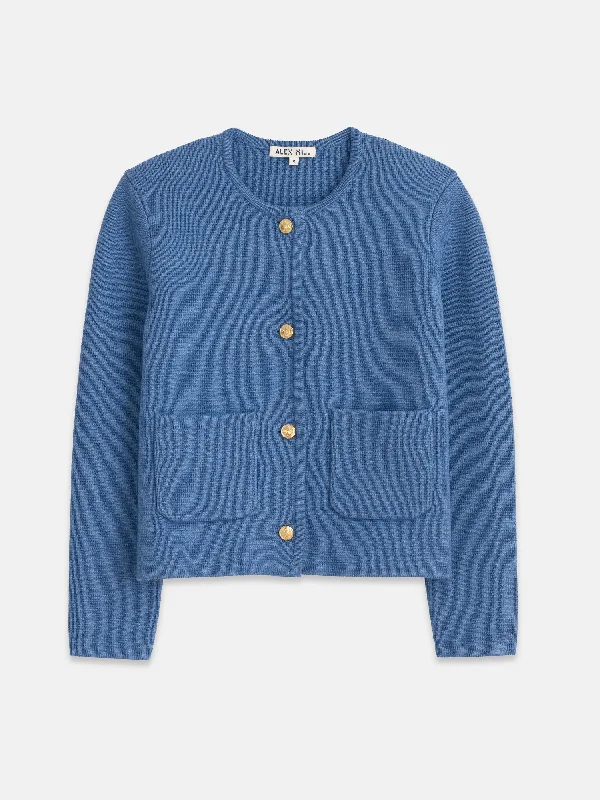 Paris Sweater Jacket Print Jacket Jacquard Jacket Patchwork Jacket