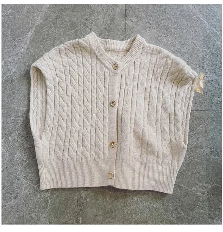 round neck knitted vest for women new retro sleeveless off-shoulder vest jacket S5035 Belted Jacket Elasticated Jacket Padded Jacket round neck knitted vest for women new retro sleeveless off-shoulder vest jacket S5035 Belted Jacket Elasticated Jacket Padded Jacket