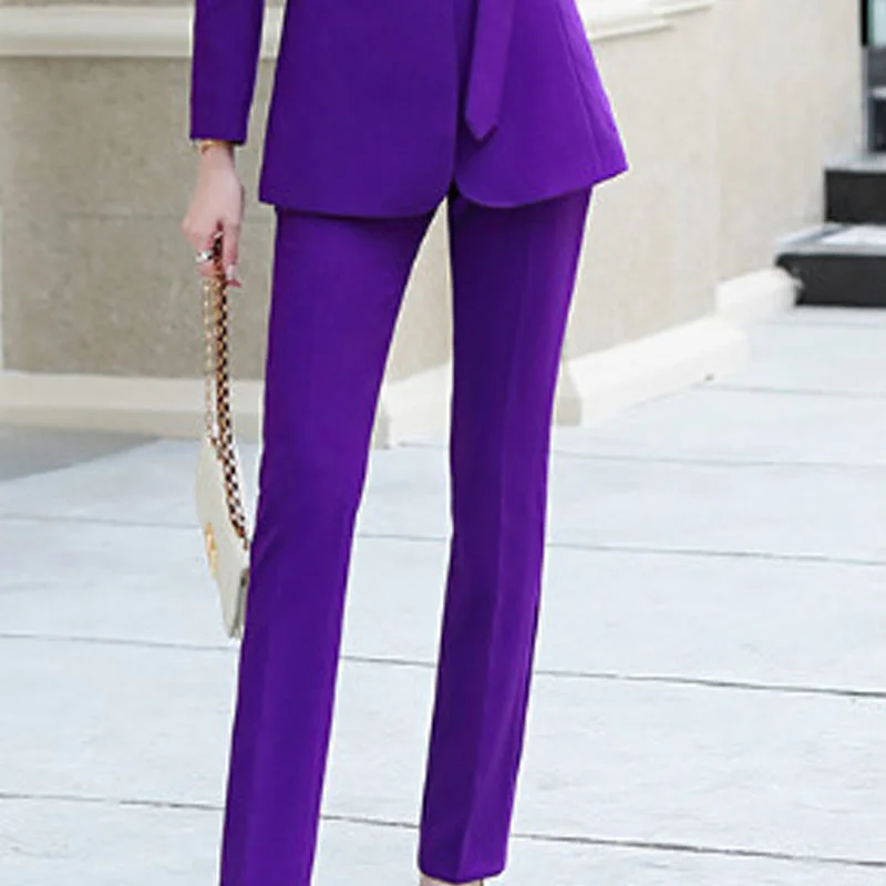 Purple pants