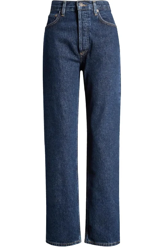 Agolde Women's 90's Pinch Waist High-Rise Straight Jeans, Pendulum Elegant Bootcut Fit Jeans Agolde Women's 90's Pinch Waist High-Rise Straight Jeans, Pendulum Elegant Bootcut Fit Jeans