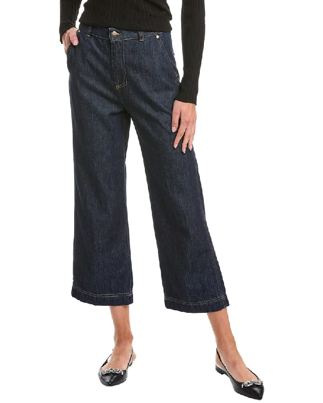 ba&sh Brut Straight Jean Chic Dark-Wash Skinny Jeans