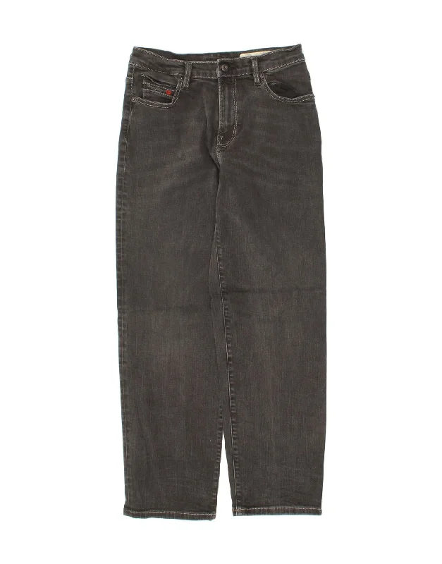 DIESEL Womens Niclah High Waist Regular Straight Jeans W25 L28 Black Stylish Cargo Style Jeans DIESEL Womens Niclah High Waist Regular Straight Jeans W25 L28 Black Stylish Cargo Style Jeans