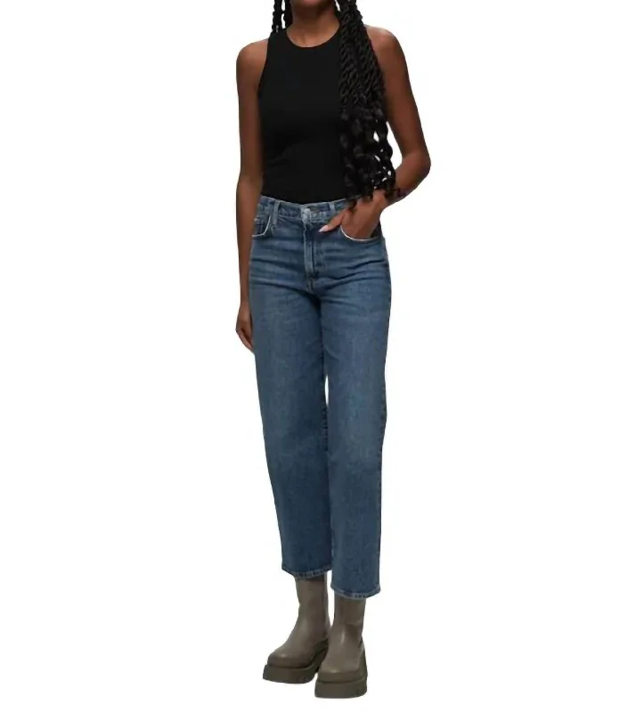 Harper Crop Jeans In Moor Chic Cropped Jeans