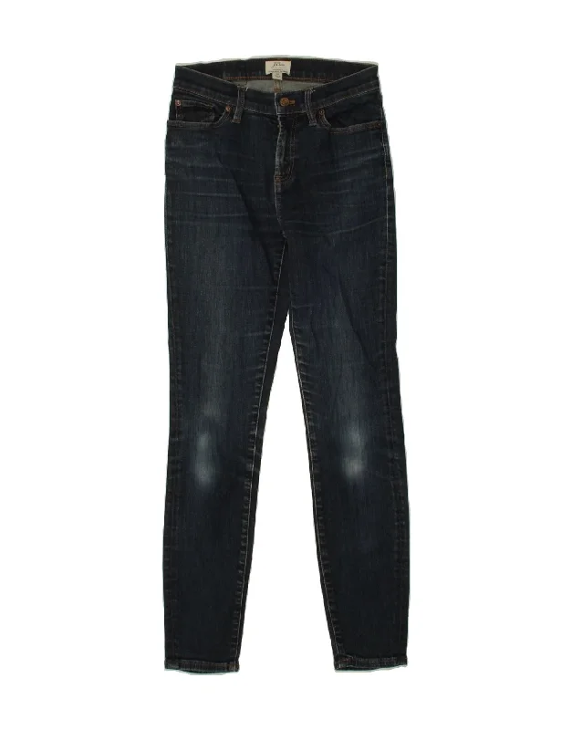J. CREW Womens Lookout High Rise Skinny Jeans W26 L29 Blue Cotton Casual Bootcut Ripped Jeans J. CREW Womens Lookout High Rise Skinny Jeans W26 L29 Blue Cotton Casual Bootcut Ripped Jeans