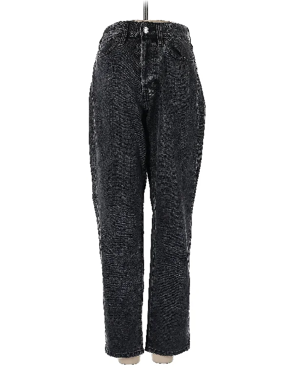 Jeans Fashionable Raw Edge Jeans