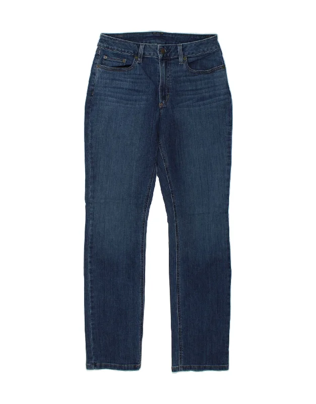 L.L.BEAN Womens Tall Slim Jeans US 10 Medium W28 L32 Blue Cotton Comfortable Straight-Legged Denim L.L.BEAN Womens Tall Slim Jeans US 10 Medium W28 L32 Blue Cotton Comfortable Straight-Legged Denim