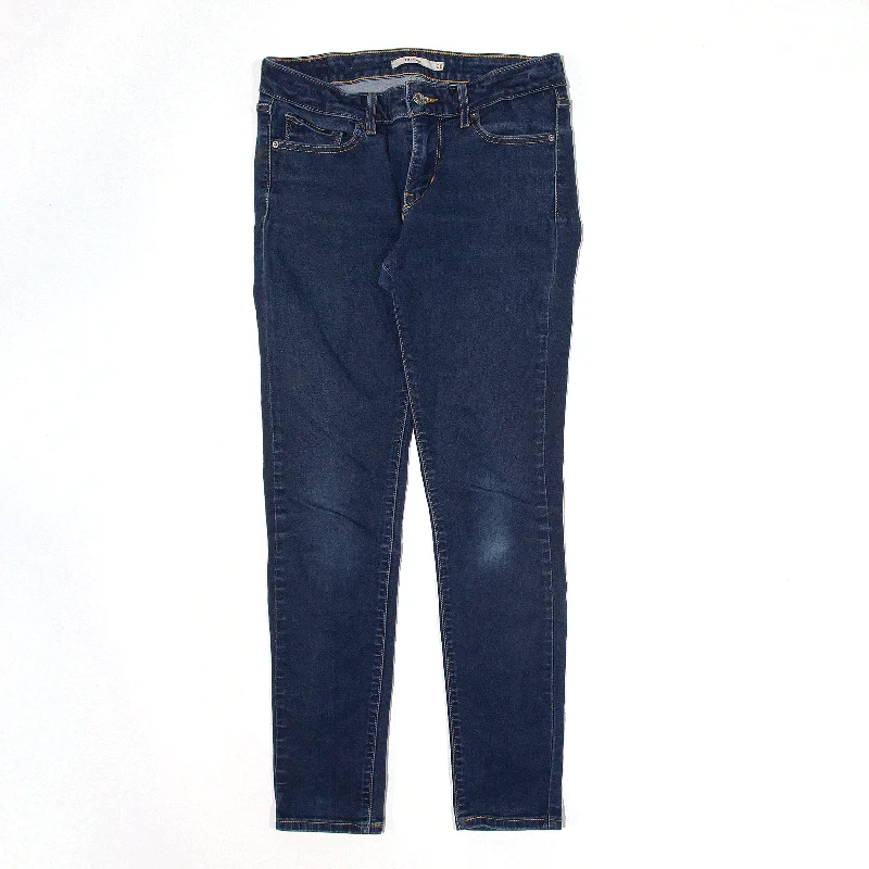 LEVI'S 711 Jeans Blue Denim Regular Skinny Stone Wash Womens W28 L27 Elegant Tapered Leg Denim LEVI'S 711 Jeans Blue Denim Regular Skinny Stone Wash Womens W28 L27 Elegant Tapered Leg Denim