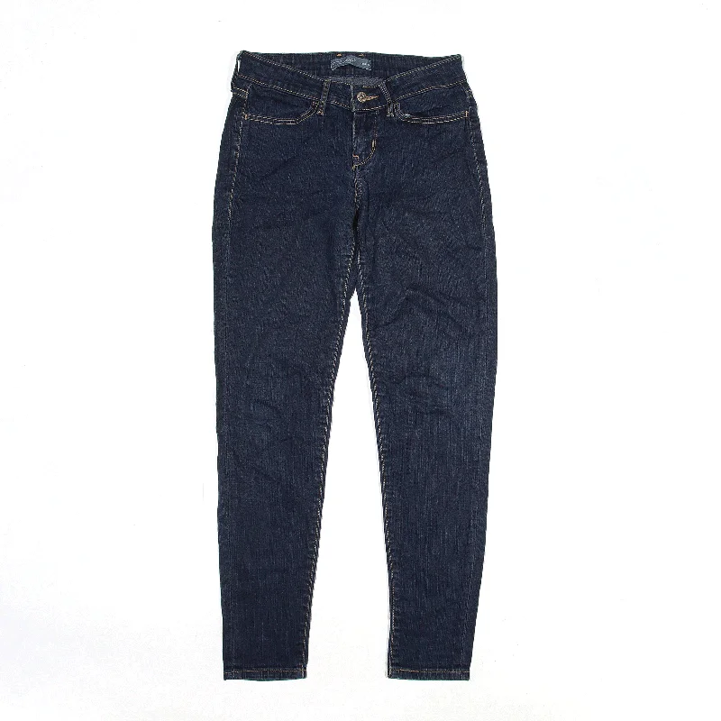 LEVI'S Legging Jeans Blue Denim Slim Skinny Womens W26 L28 Comfortable Dark Wash Jeans LEVI'S Legging Jeans Blue Denim Slim Skinny Womens W26 L28 Comfortable Dark Wash Jeans