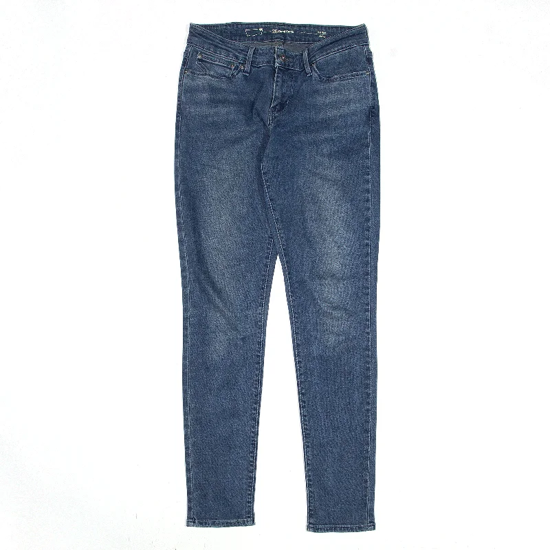 LEVI'S Mid Rise Jeans Blue Denim Slim Skinny Womens W26 L32 Stylish Relaxed Fit Skinny Jeans LEVI'S Mid Rise Jeans Blue Denim Slim Skinny Womens W26 L32 Stylish Relaxed Fit Skinny Jeans
