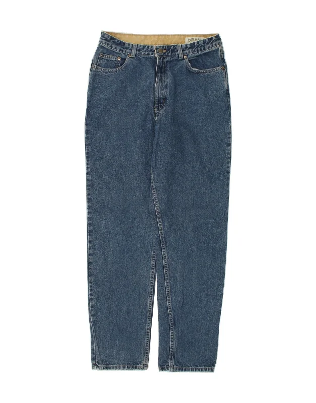 ORVIS Womens Tapered Jeans US 12 Large W30 L31 Blue Cotton Casual High-Waisted Bootcut Jeans ORVIS Womens Tapered Jeans US 12 Large W30 L31 Blue Cotton Casual High-Waisted Bootcut Jeans