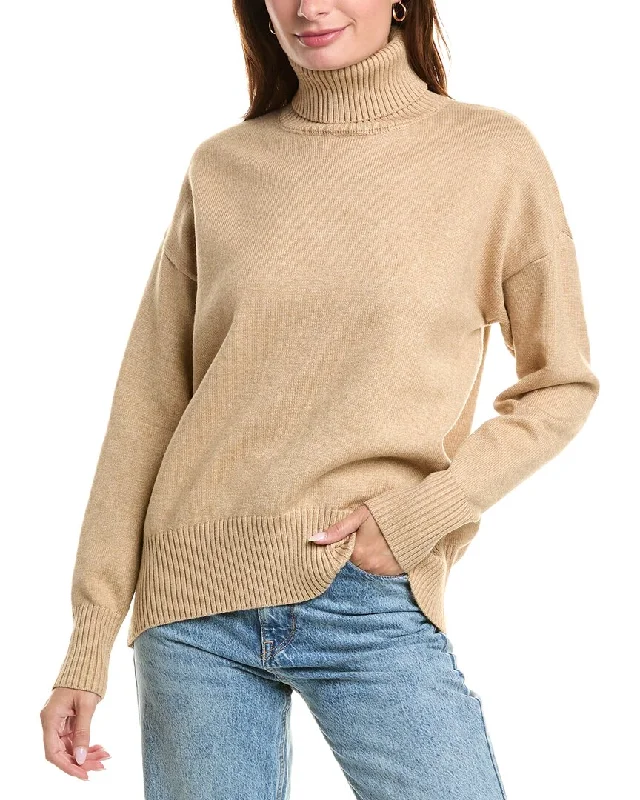 Femme Society Turtleneck Sweater Thin Thick Dense